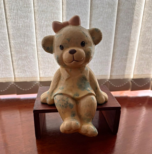 Beige teddy bear - beige,