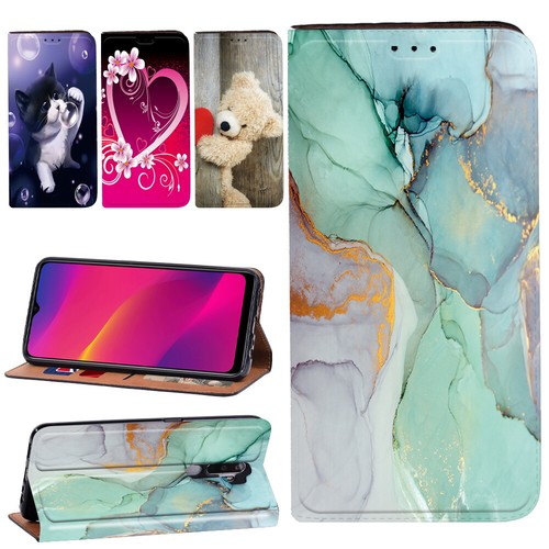Leather stand phone folio case - phone,