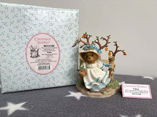 Cherished teddies edna bear - cherished,