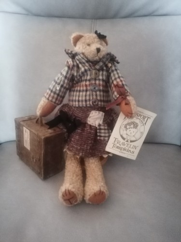 Rare teddy tompkins bear - teddy,