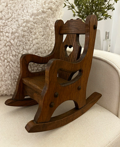 Vintage solid wood - , dolls
