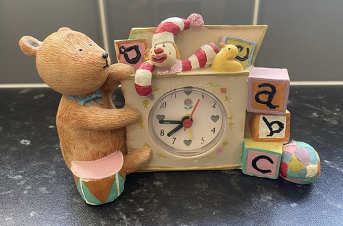 Resin teddy bear abc - resin,