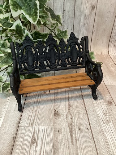 Cast iron garden bench - cast, cm
