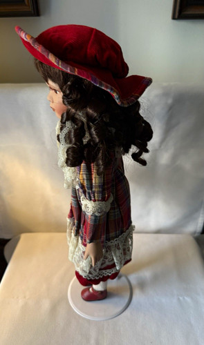 Susan porcelain collector doll - porcelain,