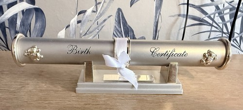 Silver plated birth - plated,