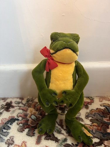 Vintage steiff cappy frog bear - vintage,