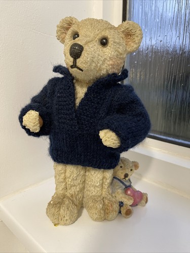 Teddy bear figurine - teddy,