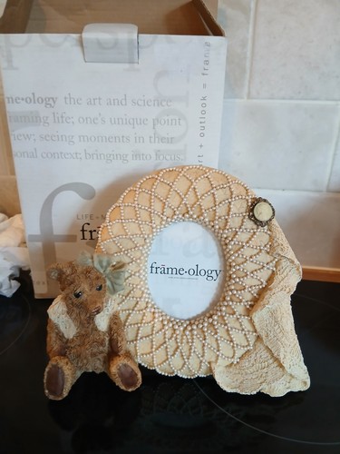 Vintage frameology teddy bear - frameology,