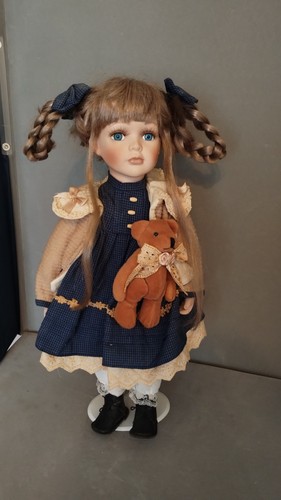 Porcelain doll very - porcelain, pretty