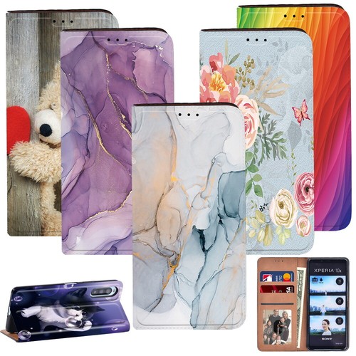 Phone leather stand wallet - phone,
