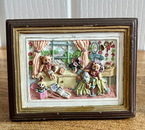 Vintage small teddy bear - vintage,