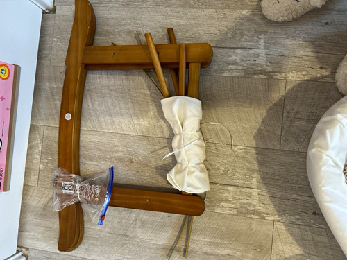 Baby moses basket oval - oval, teddy