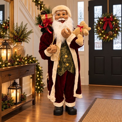 6ft giant standing - 6ft, santa