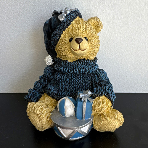 Teddy bear resin figurine - bear,