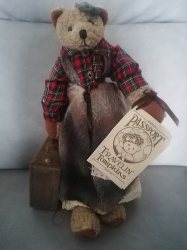Rare teddy tompkins bear - rare,